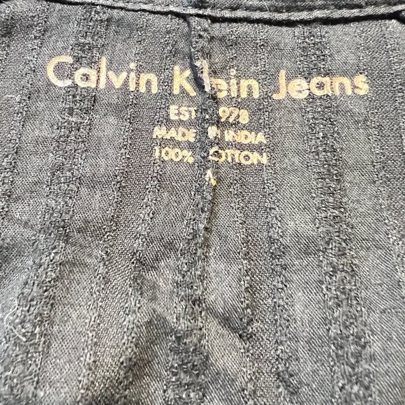 Calvin Klein Jean 100% Cotton Top Size M Cool Summer Style - Picture 8 of 13